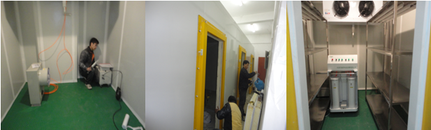 華中農(nóng)業(yè)大學(xué)（園藝林學(xué)學(xué)院）氣調(diào)實(shí)驗(yàn)冷庫(kù)工程施工圖